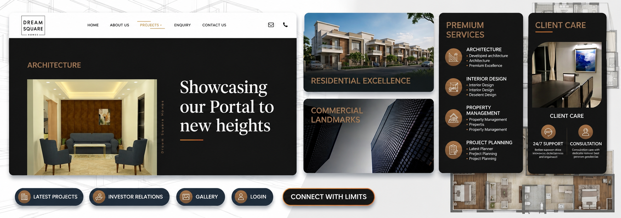 Real Estate & Construction Website