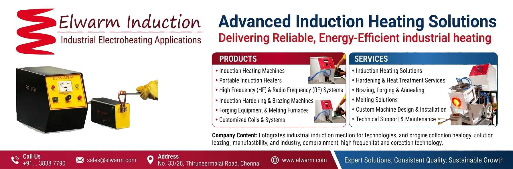 ndustrial Induction Heating & Heat Treatment Solutions Website