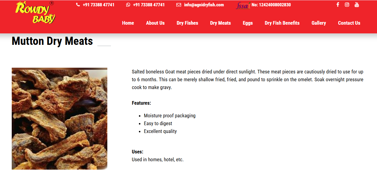 Boost your agriculture food business with professional web solutions — screenshot 6