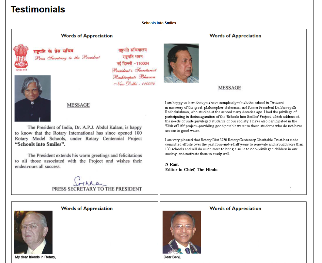 NGO Education Initiative Website Development — screenshot 2