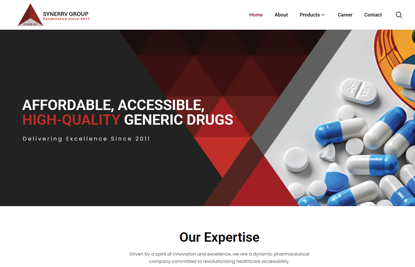 Synerrv – Enterprise Software & Digital Transformation Website — screenshot 2