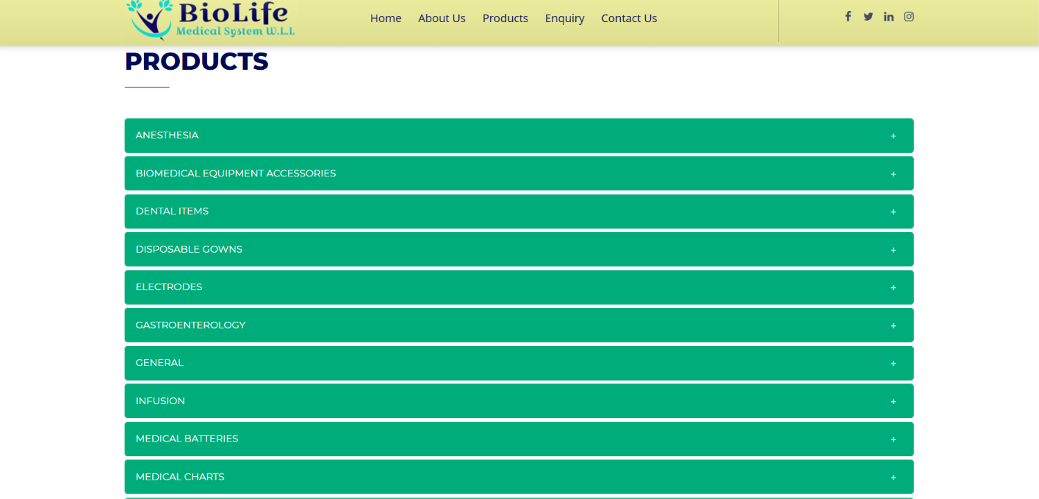 Medical Equipment & Healthcare Solutions Website — screenshot 3