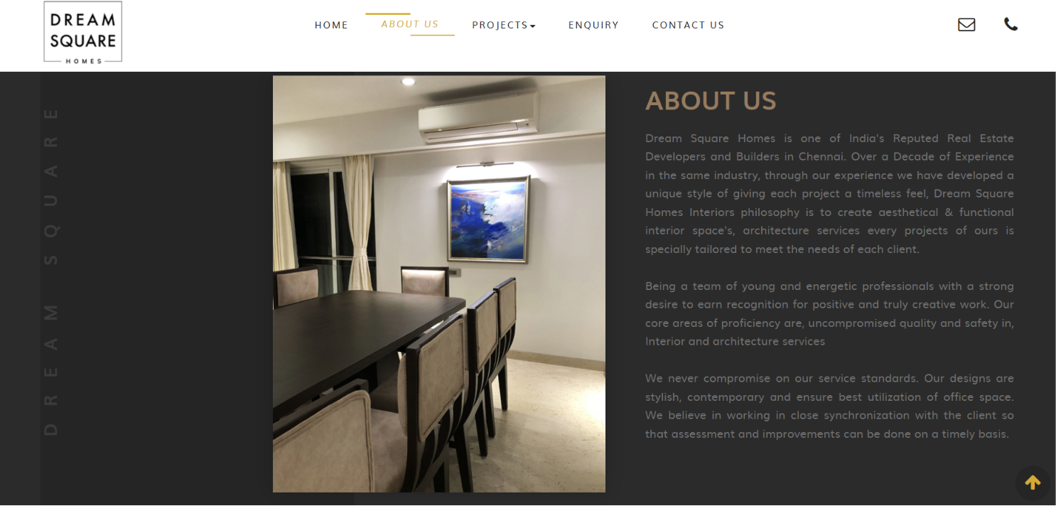 Real Estate & Construction Website — screenshot 1