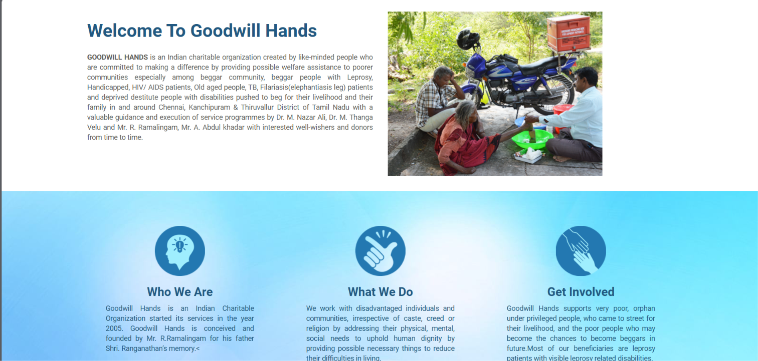 NGO & Charitable Organization Website Development — screenshot 2