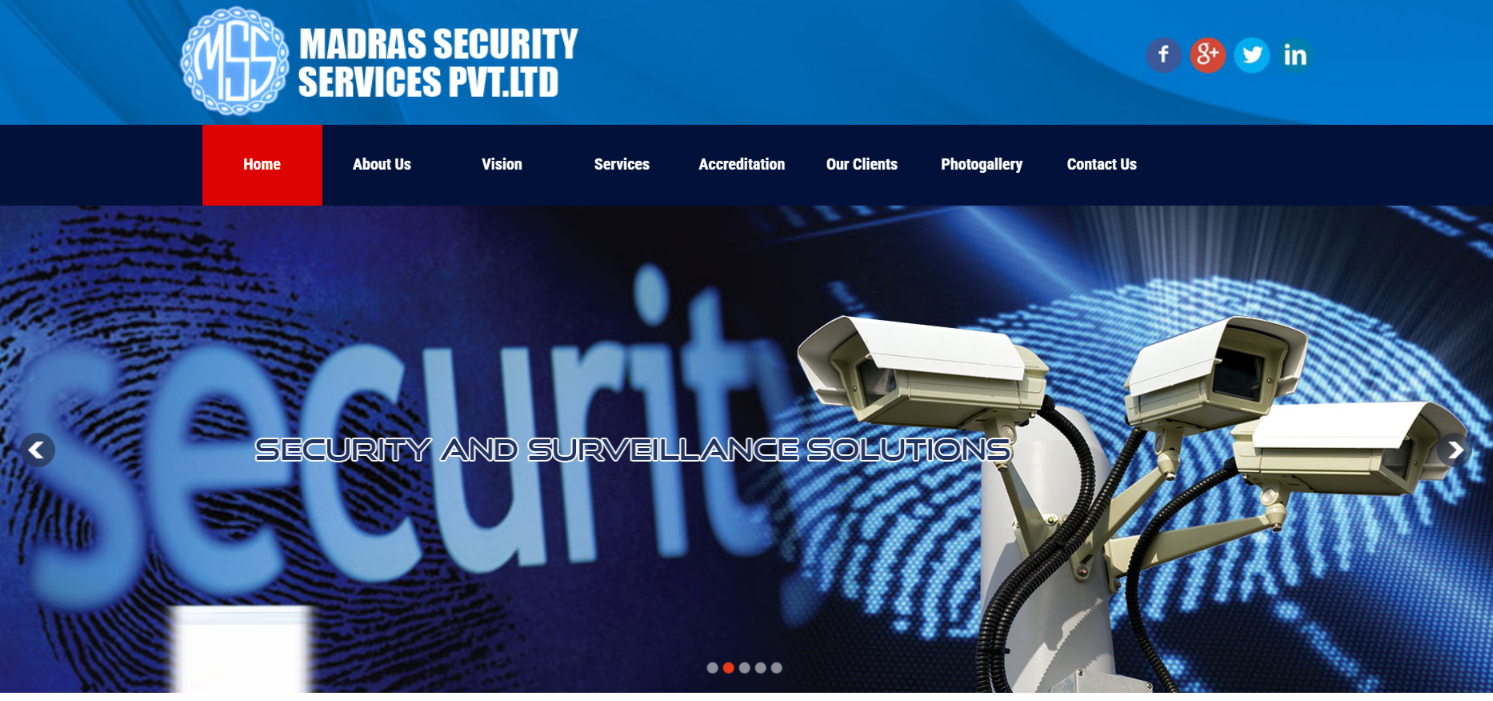 Comprehensive SEO & Digital Growth Strategy for Madras Security Services — screenshot 1