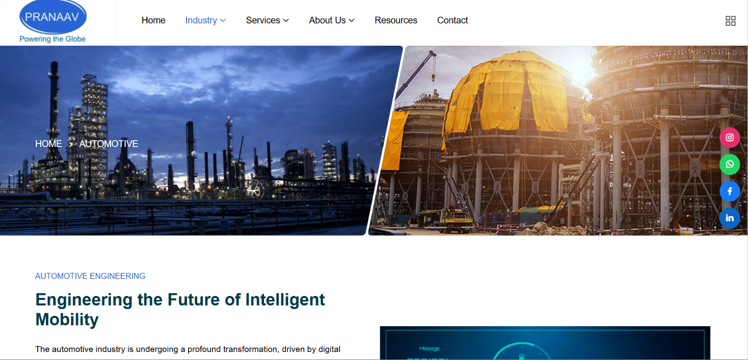 Industrial Contracting & Mobility Solutions Digital Platform — screenshot 2