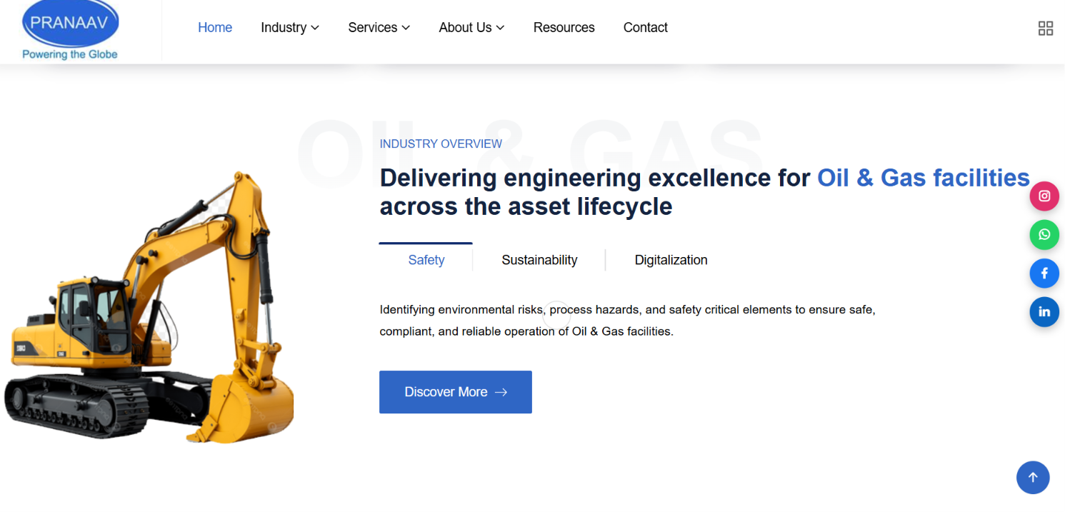 Industrial Contracting & Mobility Solutions Digital Platform — screenshot 3