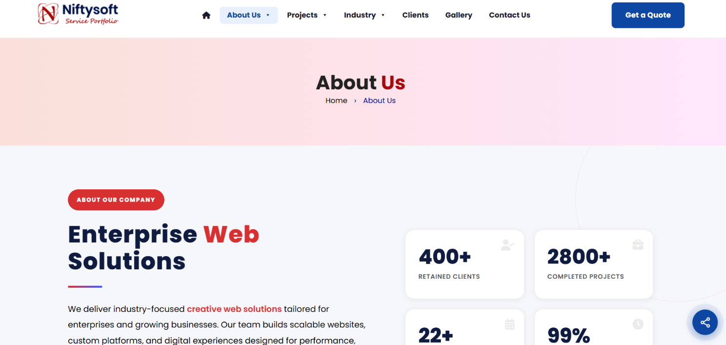Custom Software & Web Development Digital Platform — screenshot 3