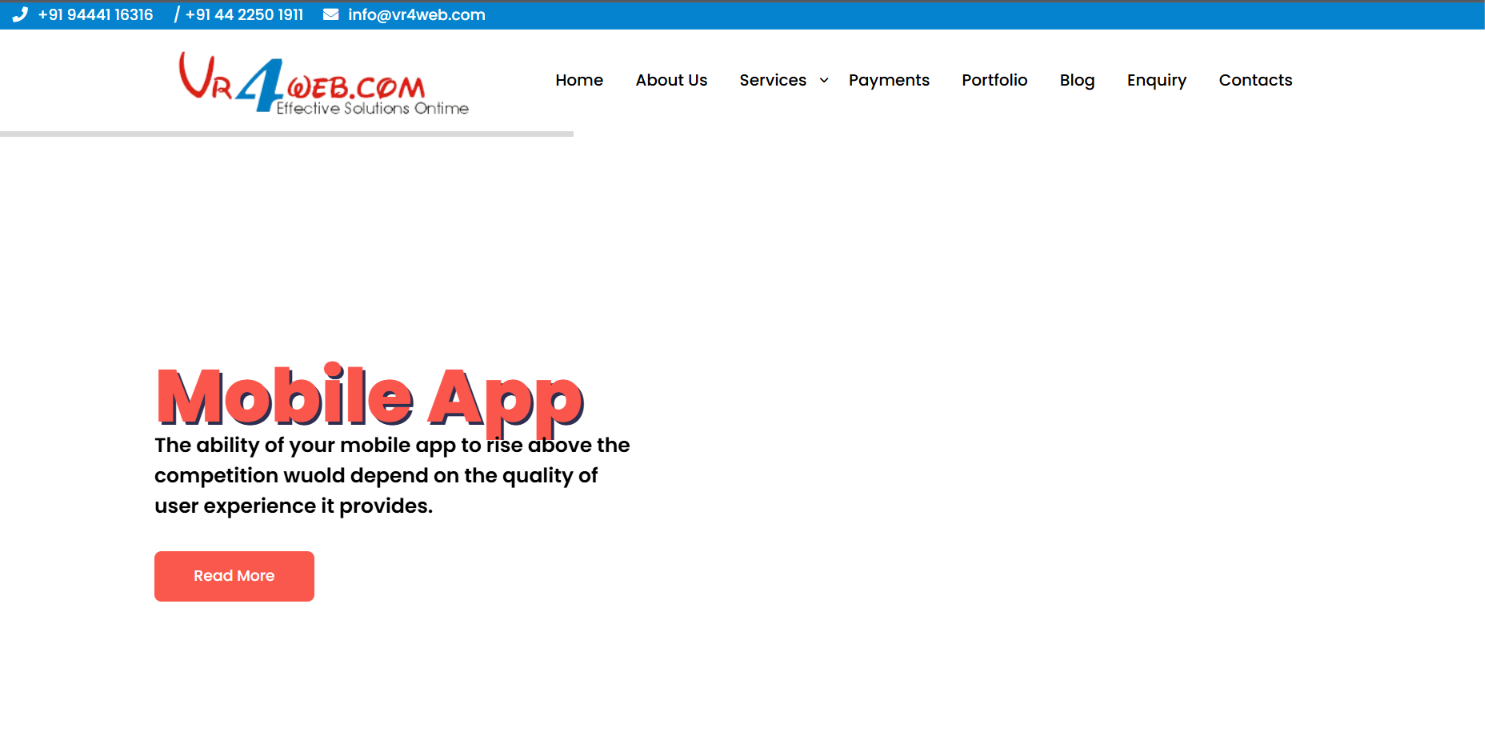 Healthcare Professional Website Development — screenshot 1
