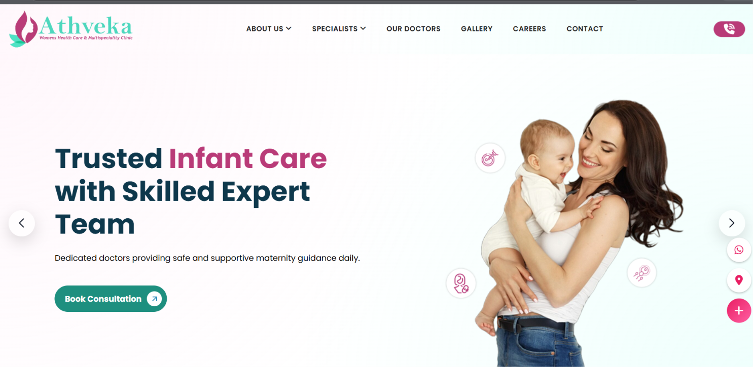 Athveka Women's Care — screenshot 1