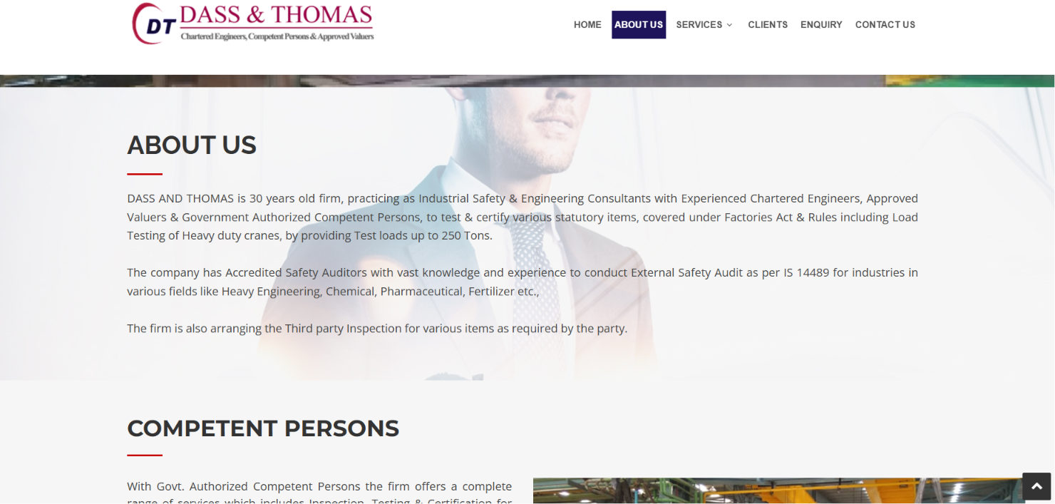Industrial Automation & Process Instrumentation Corporate Website — screenshot 1