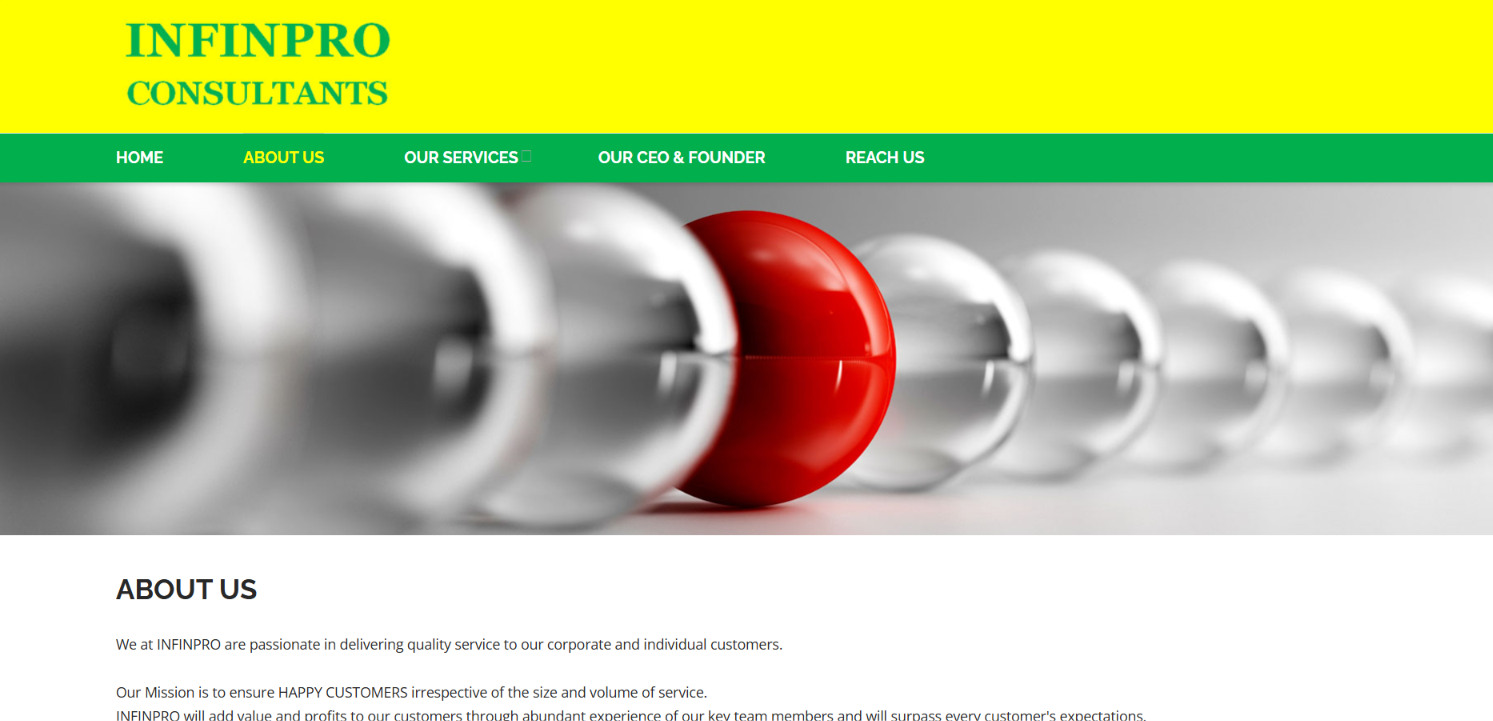 Business Consulting Website Development — screenshot 3