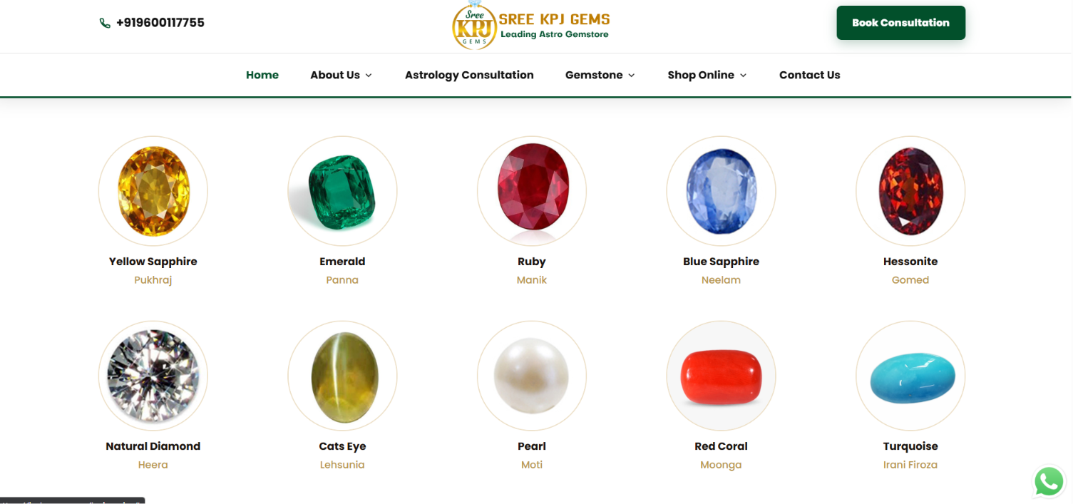 Jewellery E-Commerce Website Development — screenshot 3
