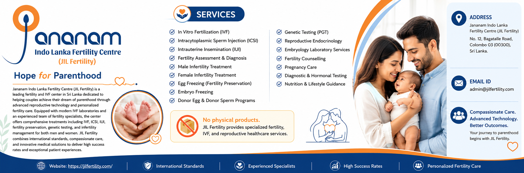Fertility Clinic Website Development