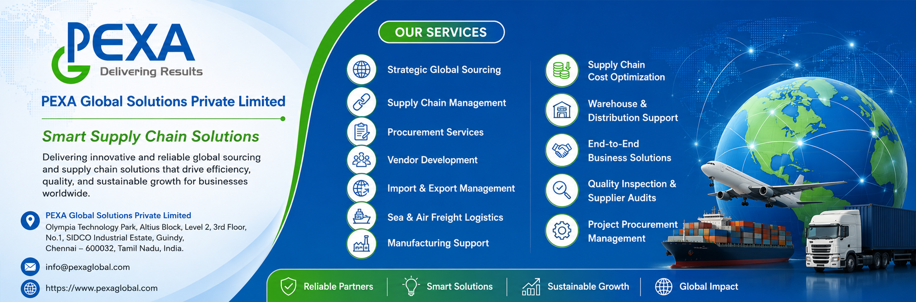 Supply Chain Management Website Development