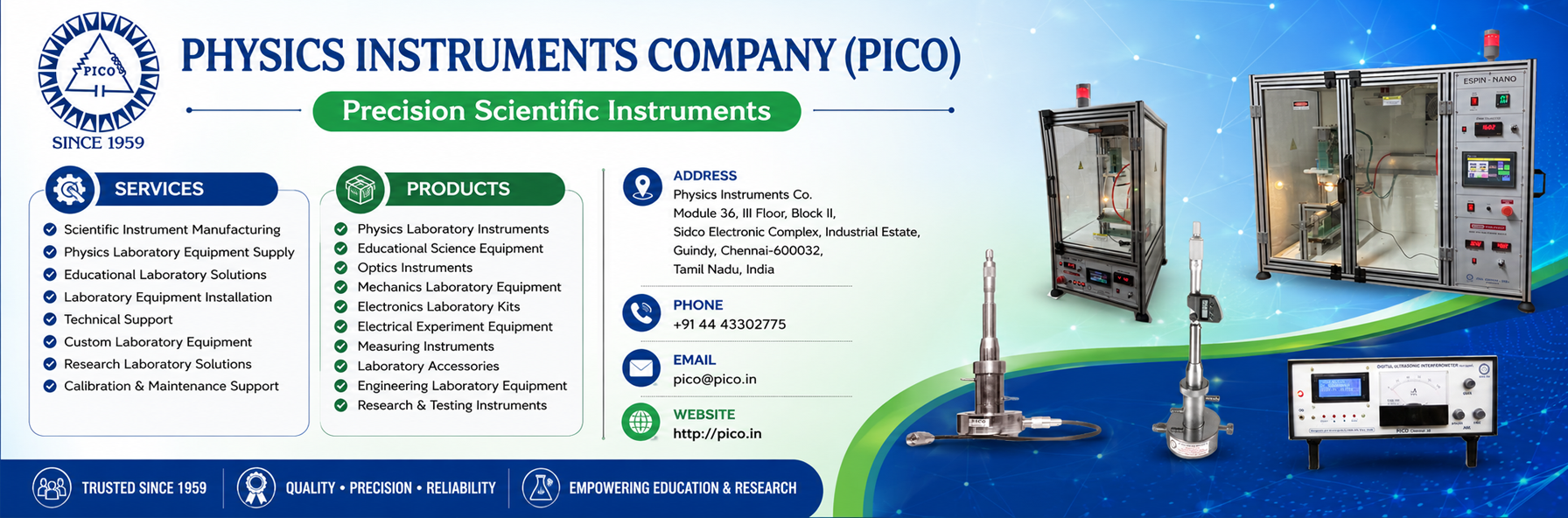 Physics Instruments Co. (PICO)